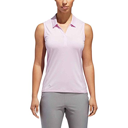 Adidas Women's Sleeveless Golf Polo Lilac X-Large