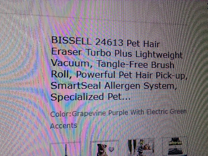 BISSELL Pet Hair Eraser Turbo Plus Upright Vacuum Cleaner