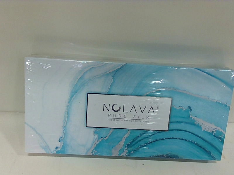 Nolava Pure Silk Light Blue Sleep Mask Home Accessory