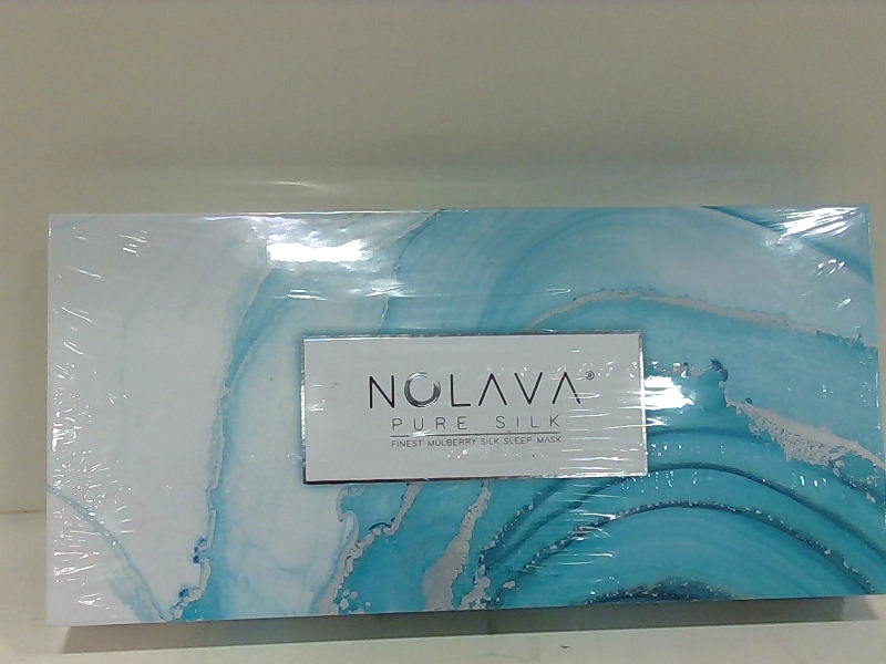 Nolava Pure Silk Light Blue Sleep Mask Home Accessory