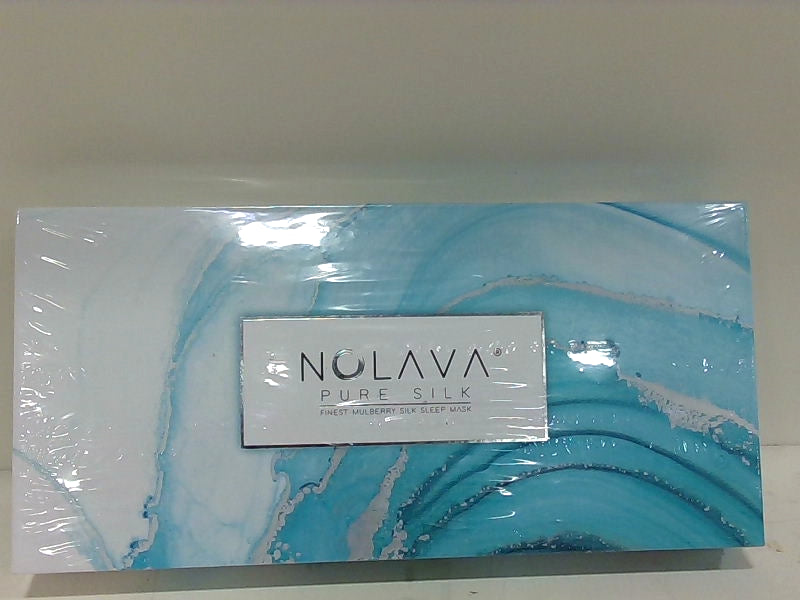 Nolava Pure Silk Light Blue Sleep Mask Home Accessory