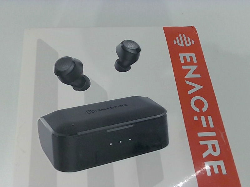 ENACFIRE F1 Wireless Earbuds with Charging Case Black