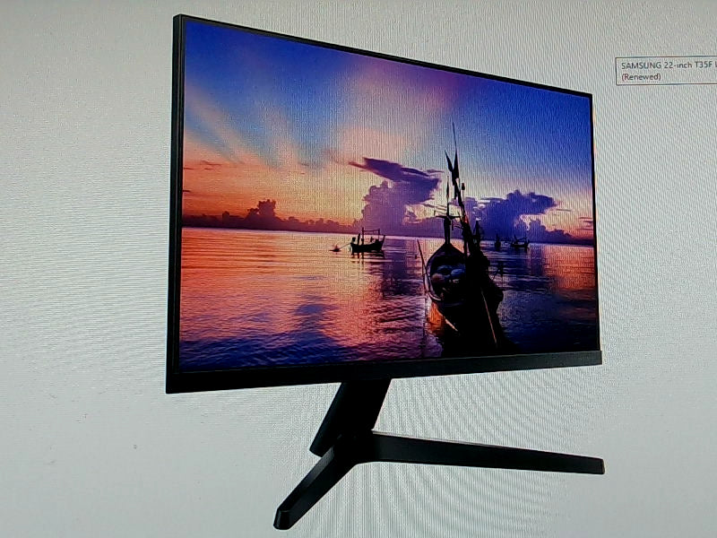 Samsung 22-inch LED Monitor with Borderless Display