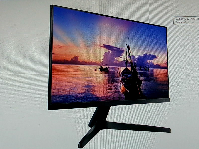 Samsung 22-inch LED Monitor with Borderless Display