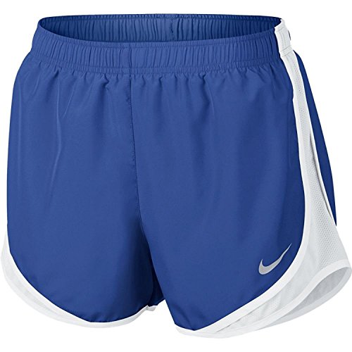 Nike Women's Dri Fit Tempo Running Shorts Color Game Royal & White Size Medium