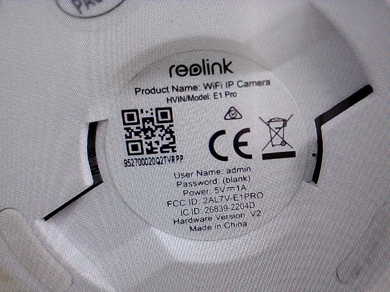 Reolink E1 Pro Security Camera Home Surveillance Accessory