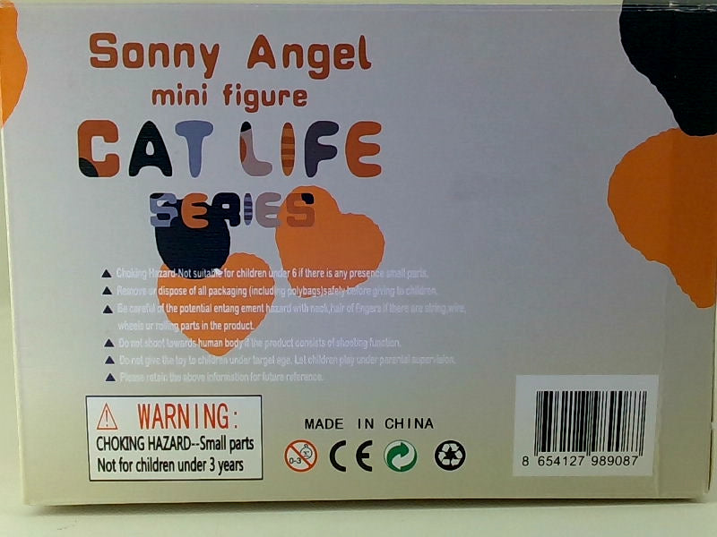 Sonny Angel Cat Life Series Mini Figures - Collectible Set