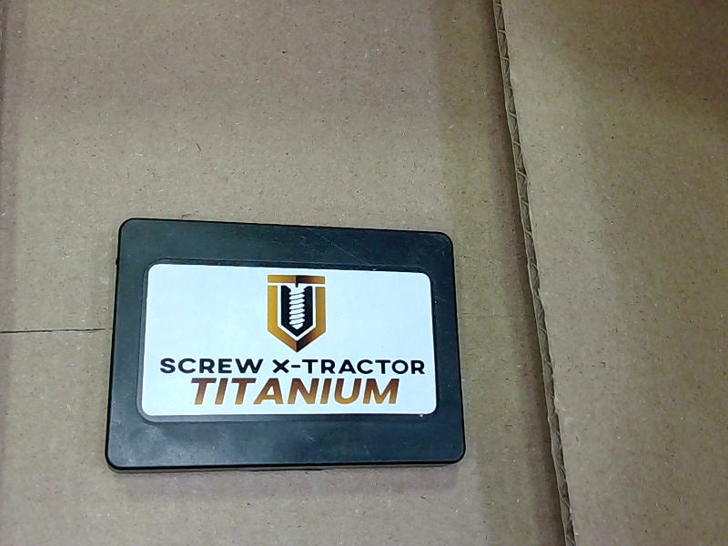 Titanium Screw Extractor Tool Set - Gold