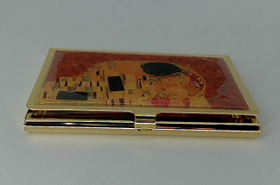 Fridolin 18172 "Klimt The Kiss" Business Card Case