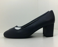 Easy Street Womens 30-6110 Closed Toe None Heels Black Size 8 Wide Pair of Shoes