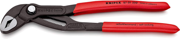 Knipex Cobra Water Pump Pliers 250mm 87 01 250 Color Red Size 87 01 250
