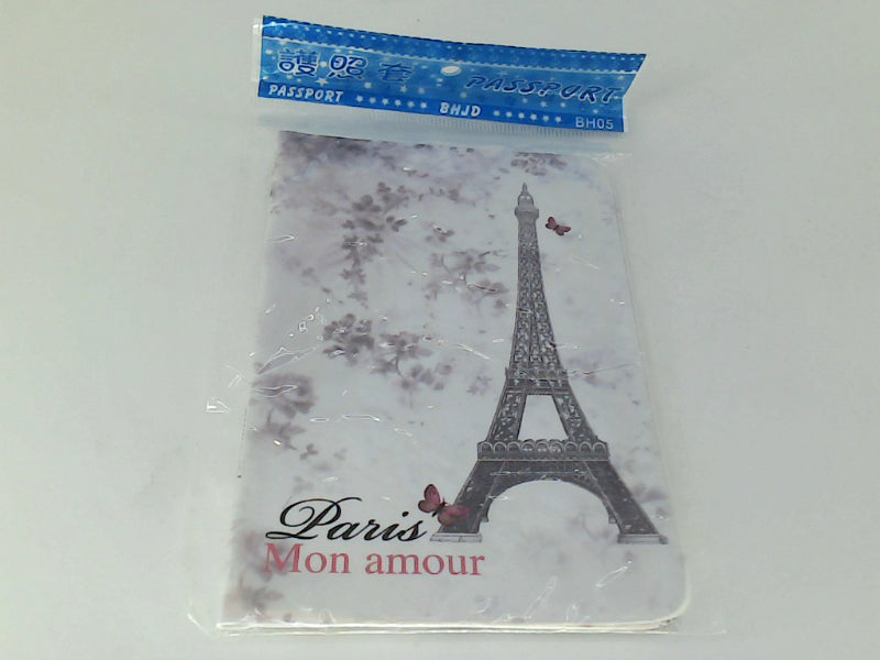 Passport Cover For Paris Travel MultiColor