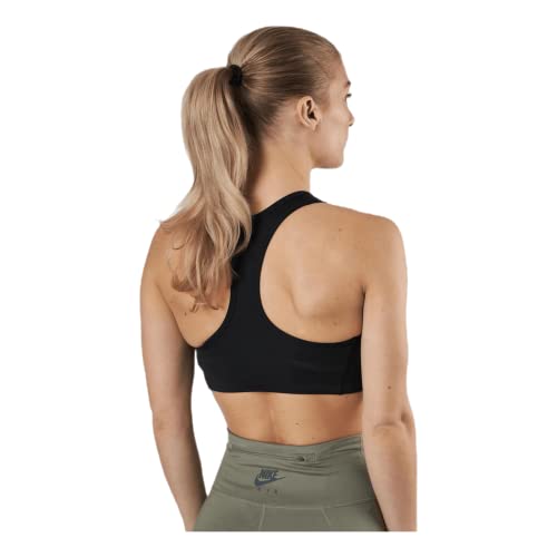 Nike Women's Black Swoosh Bra 2.0 Medium