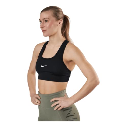 Nike Women's Black Swoosh Bra 2.0 Medium