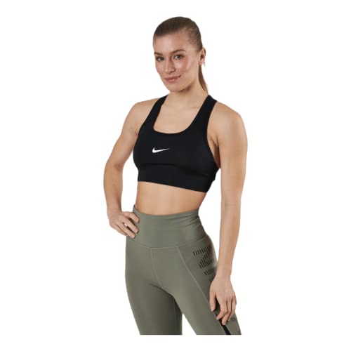 Nike Women's Black Swoosh Bra 2.0 Medium