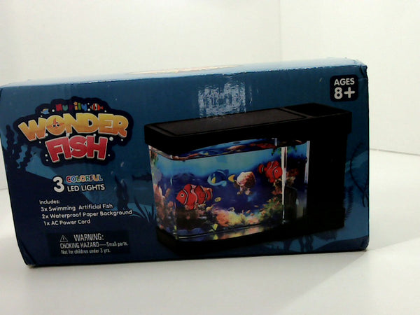 Wonder Fish Tank Color Black Size 7 X 4.5 X 2.5 Inch