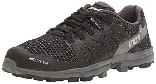 Inov-8 Women's Roclite 290 Trail Runner Color Black/Grey Size 5.5