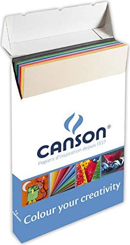 Canson Colorline Art Paper Color Pink Size 50x70 Cm 19.5x27.6 Inches