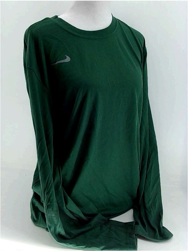Nike Mens Legend Poly Ls Training Shirt Green 2X-Large