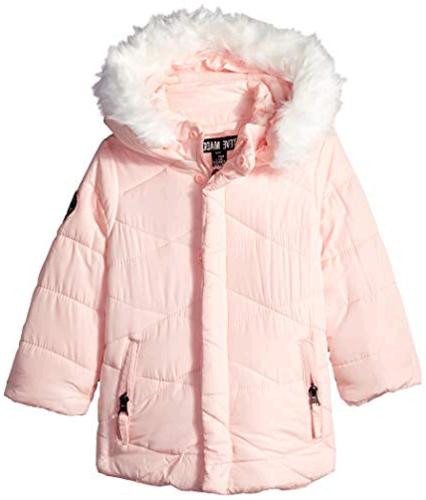 Steve Madden Baby Girls Nylon Jacket Pink 24m Color Pink Size 12 18 Months