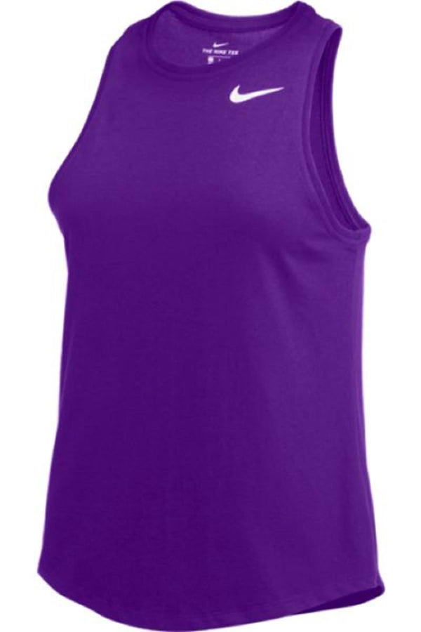 Nike Womens Dry High Neck Tank Top (As1 Alpha X_S Regular Regular Purple) Color Purple Size X-Small