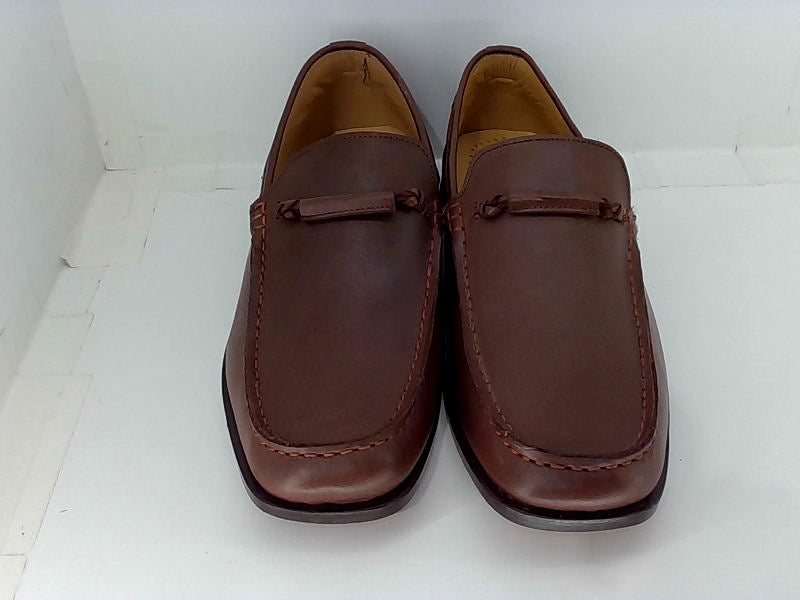 LIBERTYZONE Men's Brown Tassel Loafer Moccasins Size 9