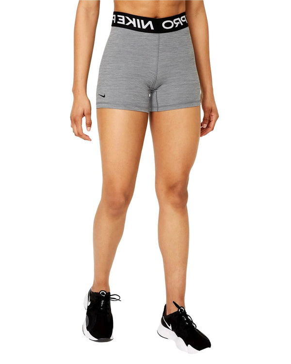Nike Womens Pro 365 5in Shorts Gray Black Small Color Gray Black Size Small