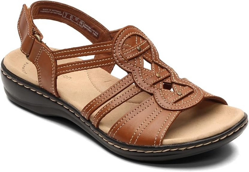 Clarks Leisa Janna Sandal Color TAN Size 8.5