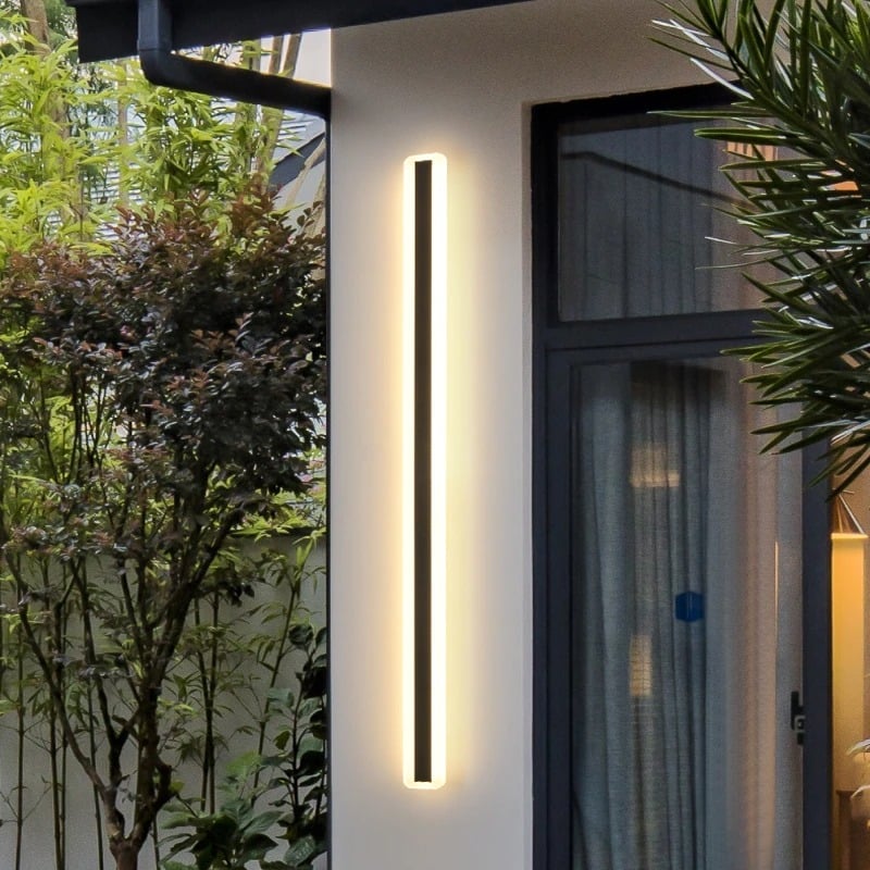 Led Outdoor Wall Light Waterproof Ip 54 Modern Porch Garden 39.3 X 3.5 & 30w