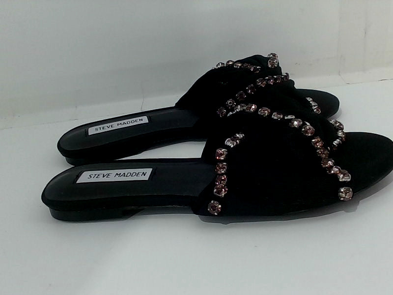 Steve Madden Women's Open Toe Slides Sandals Size 7.0 Pair Of Shoes