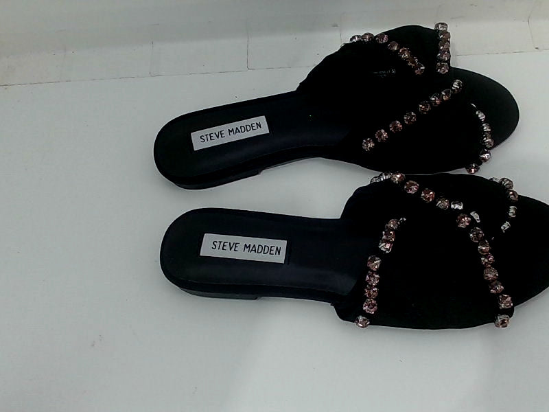 Steve Madden Women's Open Toe Slides Sandals Size 7.0 Pair Of Shoes