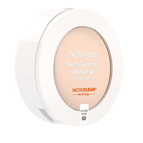 Neutrogena Skin Clearing Mineral Acne Concealing Powder Natural Beige 2 Pack