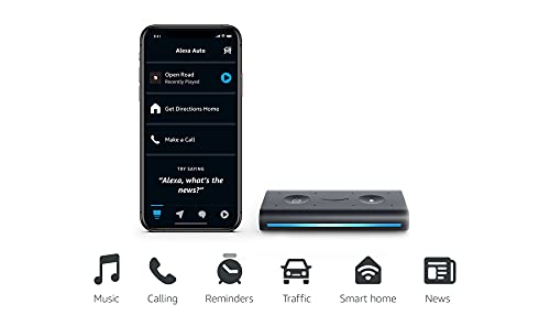 Echo Auto 1st Gen Hands Free Alexa in Your Car With Your Phone