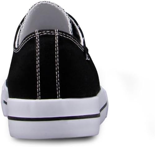 Lugz Men's Stagger Lo Fashion Sneakers - Size 12, Black/White