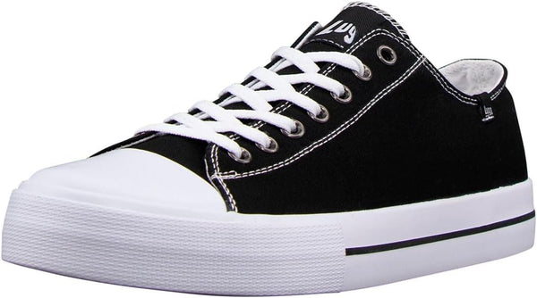 Lugz Men's Stagger Lo Fashion Sneakers - Size 12, Black/White