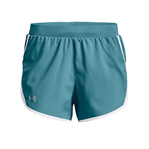 Under Armour Women's Fly by 2.0 Running Shorts (433) Glacier Blue/White/Reflective