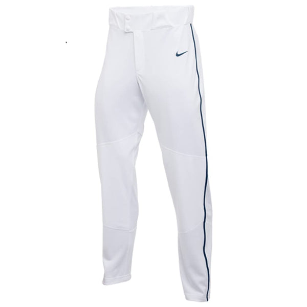 Nike Mens Team Vapor Select Piped Pants White & Navy 3XLarge