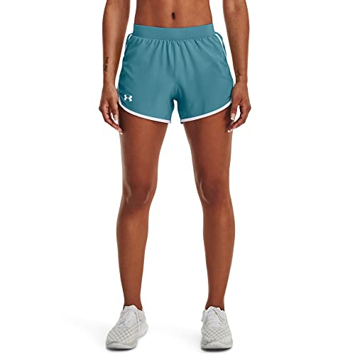 Under Armour Women's Fly by 2.0 Running Shorts (433) Glacier Blue/White/Reflective