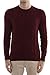 Polo Ralph Lauren Men Pony Cable Knit Crewneck Sweaters Burgundy Red XXLarge