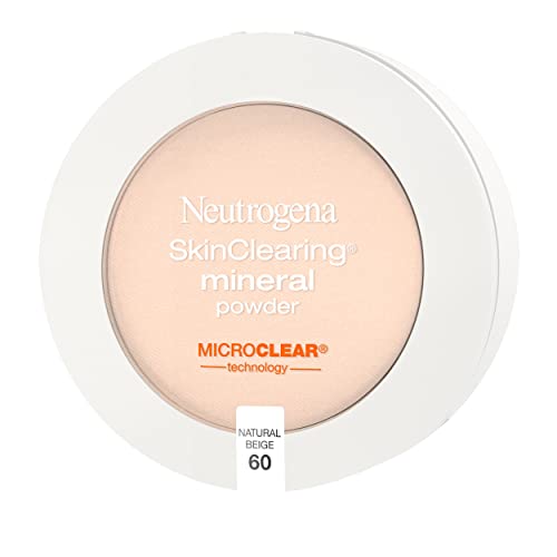 Neutrogena Skin Clearing Mineral Acne Concealing Powder Natural Beige 2 Pack