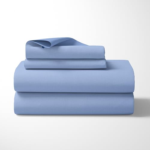 Microfiber Breathable Sheets King Size Pastel Blue Color Premium Fabric Sheets