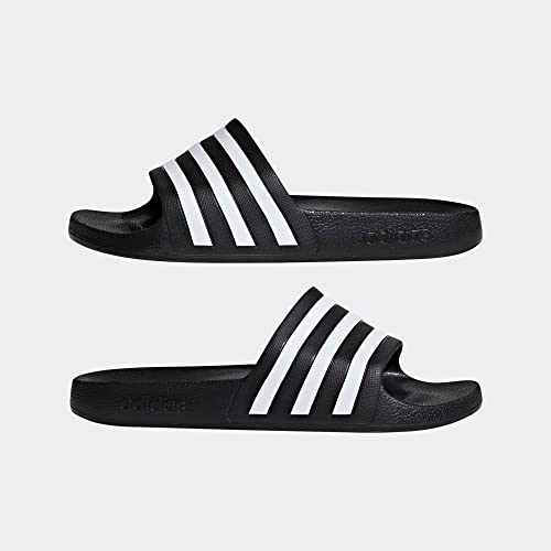 Adidas Unisex Adilette Slides Sandal Core Black & White 5 Us Men Pair of Shoes