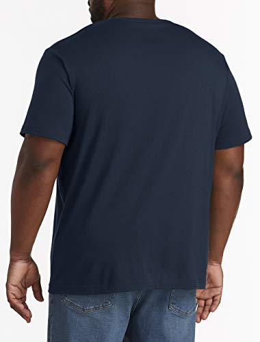 Amazon Brand Goodthreads Men's The Perfect V Neck T-Shirt Washed Navy 4X-Large