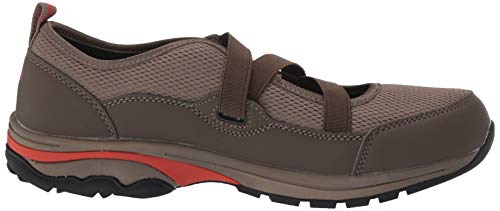 Propét Women's Poppy Hiking Shoe Khaki Burnt Orange 10 M Us Pair of Shoes