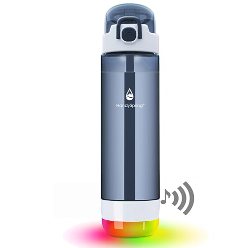 HANDYSPRING Smart Water Bottle with Reminder To Drink Water Lights And Sound