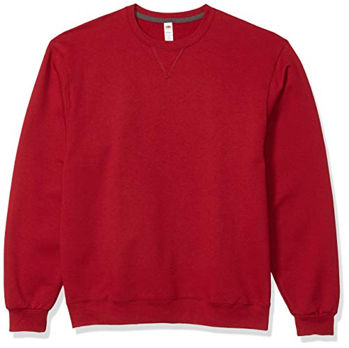 Fruit of the Loom Men's Sweatshirts & Hoodies Color Cardinal Size 3X-Large