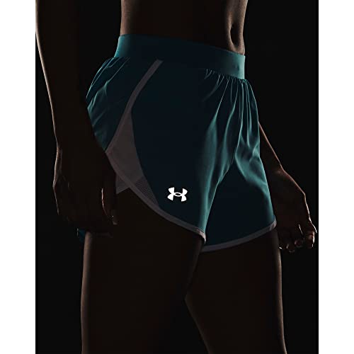 Under Armour Women's Fly by 2.0 Running Shorts (433) Glacier Blue/White/Reflective