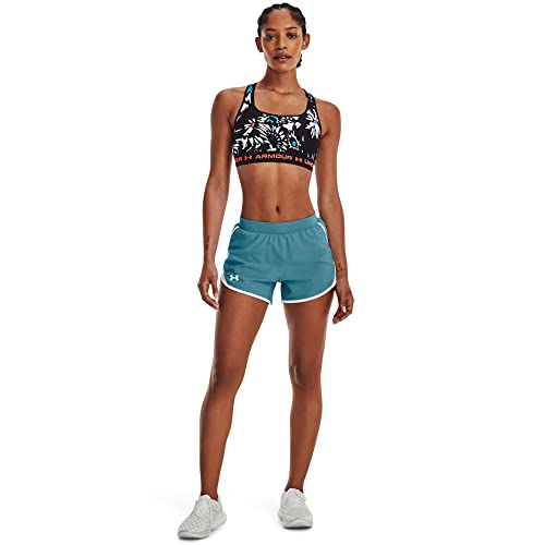 Under Armour Women's Fly by 2.0 Running Shorts (433) Glacier Blue/White/Reflective