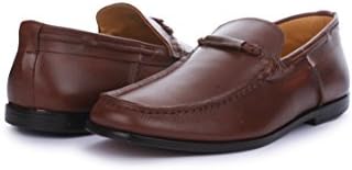 Libertyzone Men's Brown Tassel Loafers Size 10 Pair Of Shoes