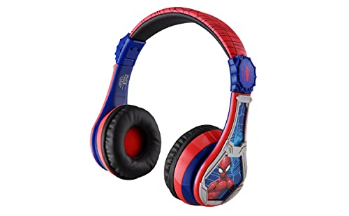 Ekids Spiderman Bluetooth Headphones Wireless Adjustable Volume Limited